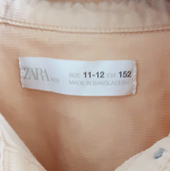 Zara Corduroy Drop Shoulder Jacket - Picture 2 of 6